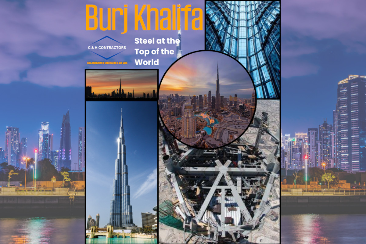 Burj Khalifa structural steel high-rise engineering